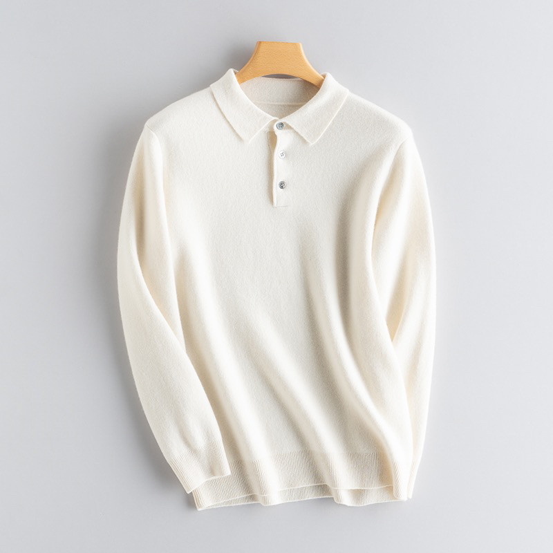 POLO领100纯羊绒衫男士针织衫衬衣2024秋冬时尚休闲长袖套头毛衣,淘宝优惠券,粉丝福利购,淘宝优惠卷