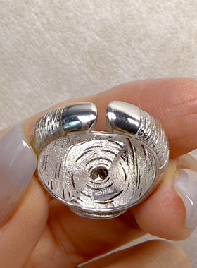 意大利进口高定工坊925银戒指活口专柜定制