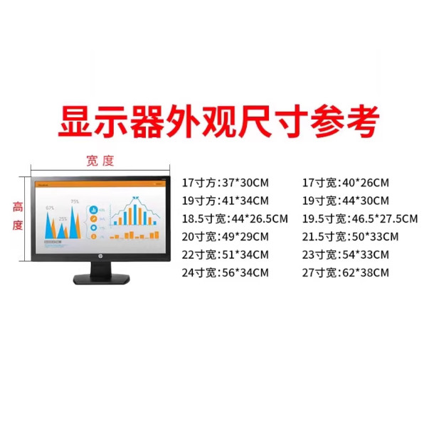 戴尔电脑显示器17寸19寸20寸22寸24寸高清液晶主机监控LED屏幕P24,淘宝优惠券,粉丝福利购,淘宝优惠卷