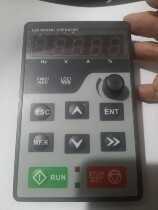 The Fulriken frequency converter control panel FR100 180200 series controllers display the keyboard