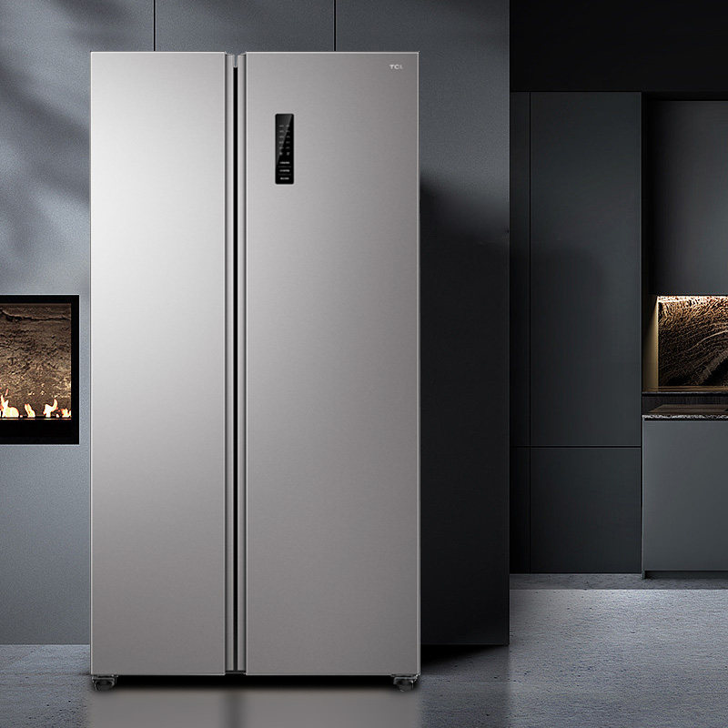 tcl家用超薄款455升60cm风冷冰箱 tcl惠电厨房冰箱