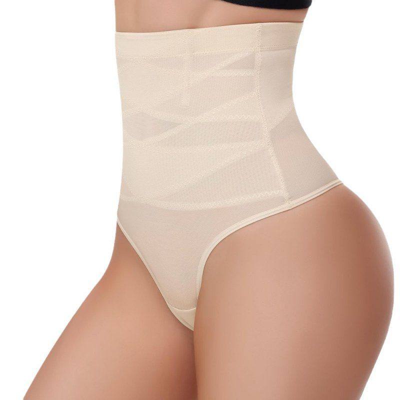 塑身内裤女亚马逊提臀交叉跨境内裤薄款塑形高腰美体收腹束腰大码,淘宝优惠券,粉丝福利购,淘宝优惠卷