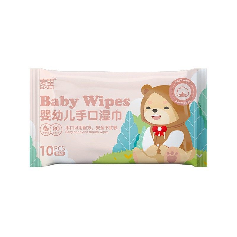 婴儿10抽家用清洁湿巾纸儿童手口屁屁专用湿纸巾批发,淘宝优惠券,粉丝福利购,淘宝优惠卷