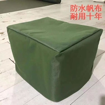 Set to be thickened canvas Rain-proof and anti-sunburn ship tarpaulin abrasion resistant machine Equipment cover Electric pile Dynamo Tons Barrel Hood