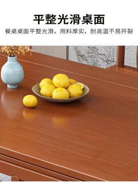 八仙桌实木正方形中式方桌餐桌家用老式农村吃饭桌子饭店桌椅组合