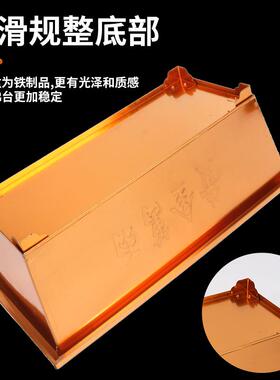 加厚聚宝盆方形烧纸宝盆烧金桶供佛方香炉火盆庙用化宝盆