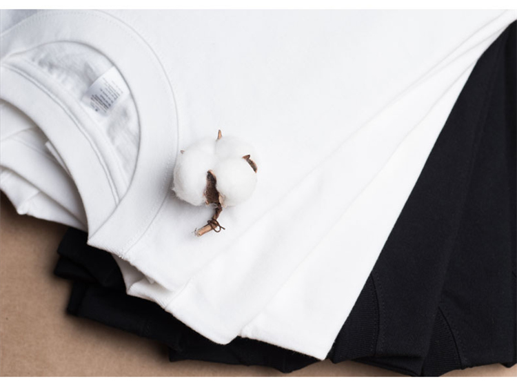日系重磅纯白t恤中性小码男女纯棉 xs码160cm打底短袖纯色T恤圆领 - 图1