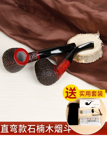 Douyun с твердым деревом дым с борьбой с деревянными корнями из чернокожие табак, старые модные табачные листь