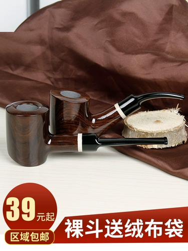 Douyun с твердым деревом дым с борьбой с деревянными корнями из чернокожие табак, старые модные табачные листь