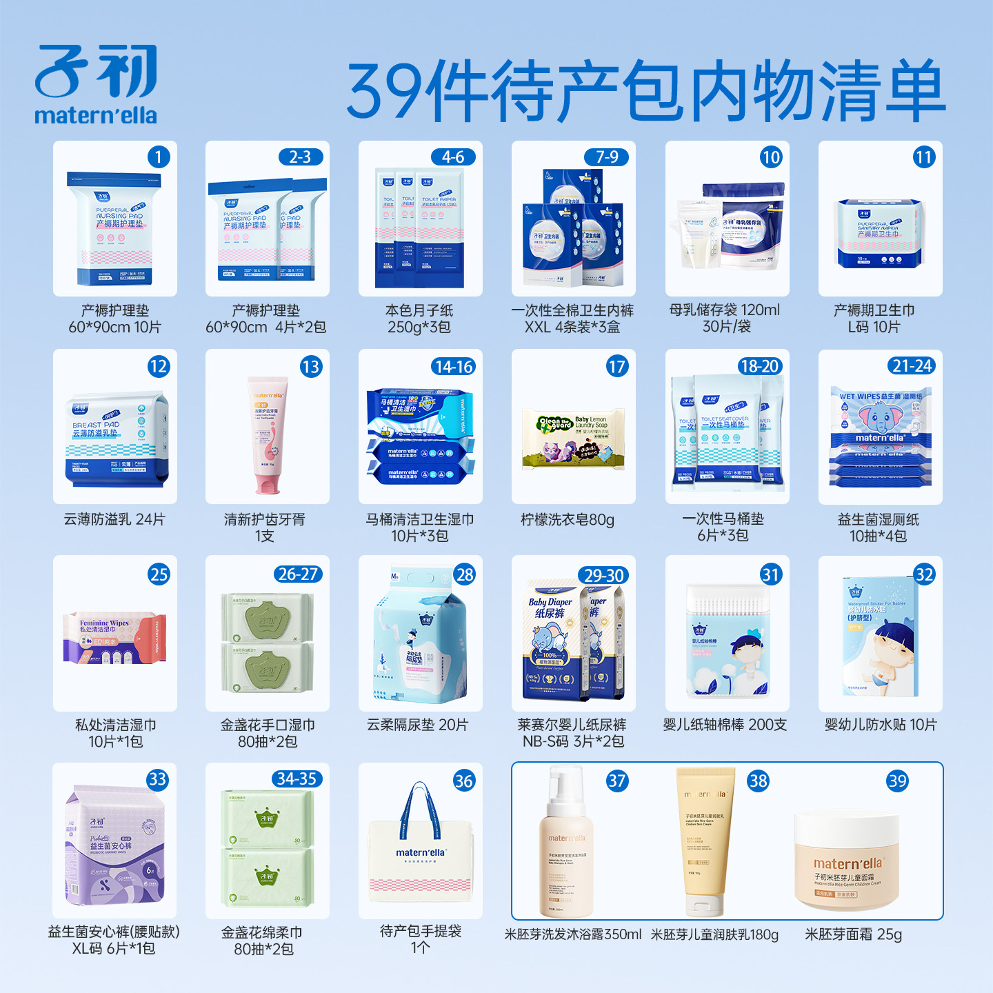 子初待产包入院全套母子组合实用型备产月子用品产妇产后用品,淘宝优惠券,粉丝福利购,淘宝优惠卷