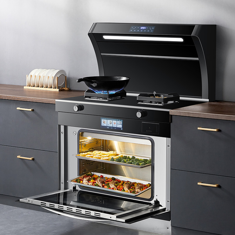 【线下同款】顾家变频集成灶蒸烤箱 顾家集成灶