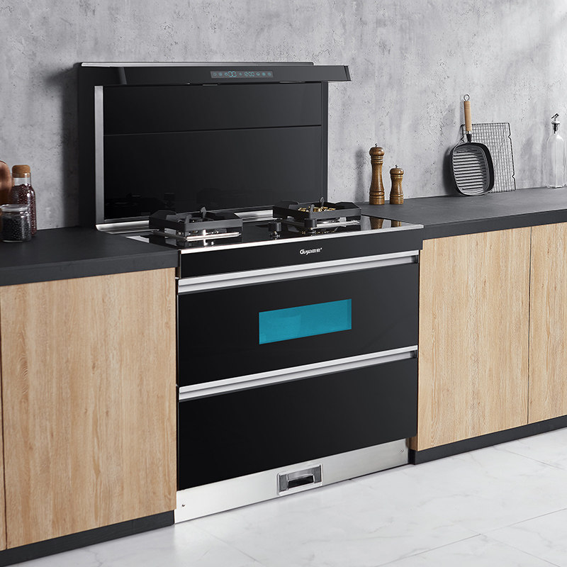 顾家集成灶一体变频家用烟灶蒸烤箱 顾家集成灶