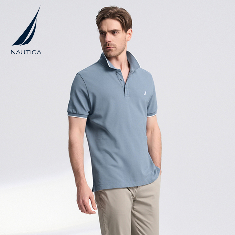 nautica /诺帝卡男装23春季polo衫 NAUTICAPolo衫