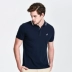 NAUTICA / Nordika Men 2019 Mùa thu Mới Áo sơ mi ngắn tay màu rắn KO9302 - Polo