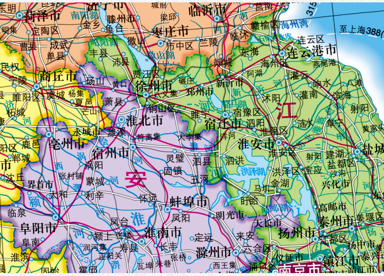 【4赠品】新版 中国地图挂图 和 世界地图2张 1.1米x0.8m 学生教室 超大尺寸 儿童地图 书房墙贴 挂画 学生版 办公室 儿童节礼物 - 图3