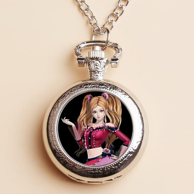 罗丽仙子精灵梦夜萝莉叶萝莉怀怀表 晶嘉悦项链