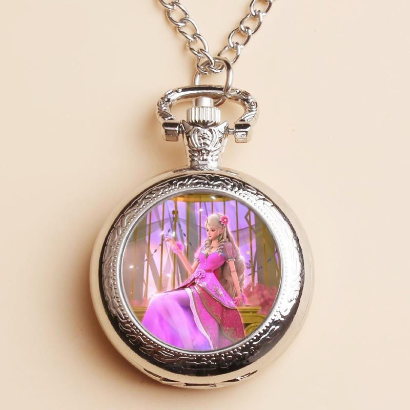 罗丽仙子精灵梦夜萝莉叶萝莉怀怀表 晶嘉悦项链