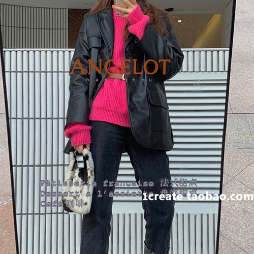 镜面广告牌ins装饰招牌铁艺落地三角网红咖啡店户外展示牌立式 - 图1