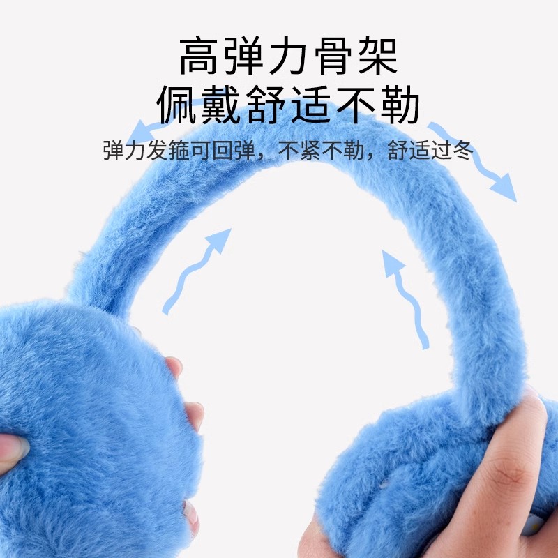 奥特曼儿童耳罩冬季宝宝耳暖男童折叠耳包保暖护耳朵冬天男孩耳套