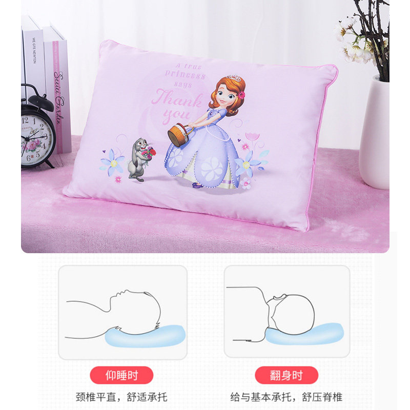 迪士尼宝宝1一3 4-6岁园睡眠枕头 优漫母婴婴童枕头/枕芯