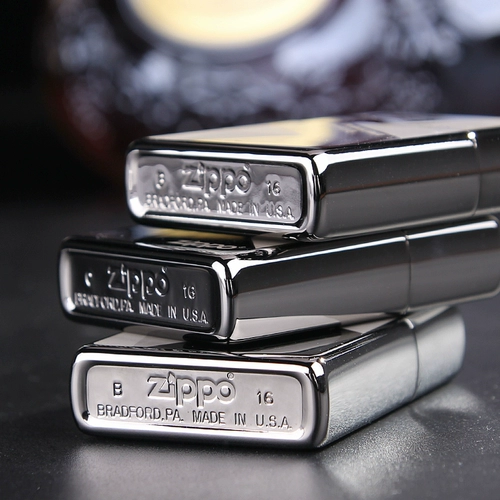 Zhibao Ligher Store получает тысячи восемь цветов цветовых более легких подлинного Zippo Black Ice 150 Свободное пространство Custom DIY