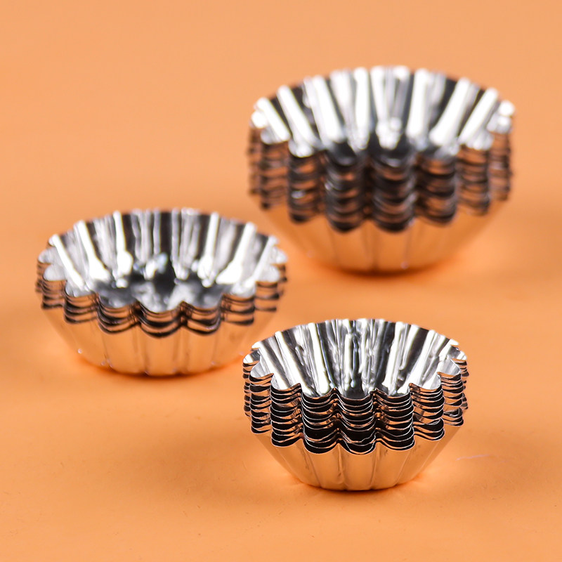 一次性钵仔糕模具蛋挞皮挞锡纸杯烘焙烤箱专用小型号菊花盏锡纸碗,淘宝优惠券,粉丝福利购,淘宝优惠卷