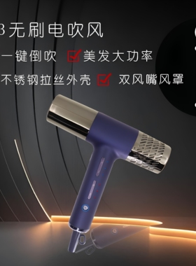 发廊大功率负离子护发速干吹风机