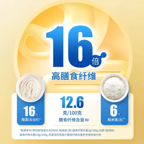 西麦纯燕麦片3kg高蛋白质0添加蔗糖即食谷物速食懒人代餐冲饮早餐 图片 4