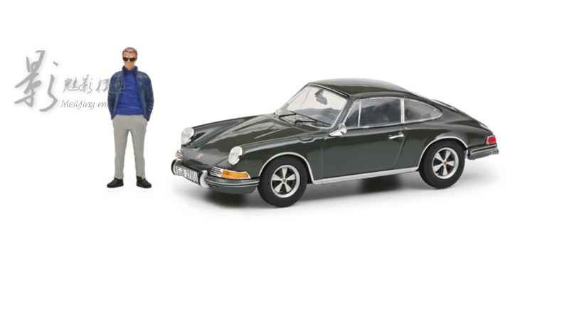 Schuco 舒克 1:43 保时捷 Porsche 911S LeMans合金汽车模型# - 图0