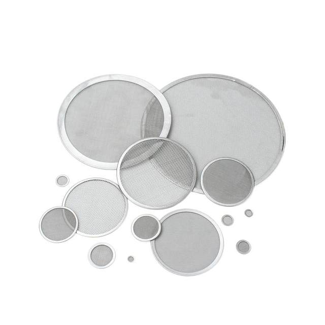Stainless steel filter circular filter size