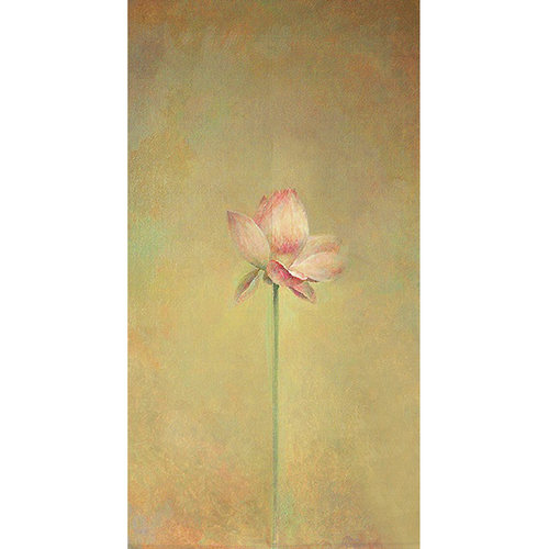 复古荷花中式玄关入户布艺门帘家用卧室隔断帘厕所遮挡帘厨房挂帘 - 图3