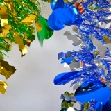 Свадебные принадлежности цветные полоски ленты празднование празднования вытянуть цветы Рождественская елка крытая макет