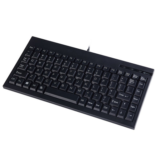 台式机笔记本USB有线键盘鼠标套装88键电脑工业级PS2办公家用KB-9 - 图1