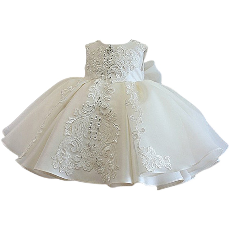 洋气演出礼服连衣裙女宝宝背心纱裙舞台主持人表演公主裙花童婚纱,淘宝优惠券,粉丝福利购,淘宝优惠卷