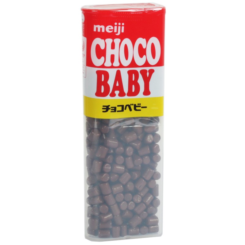 meiji明治ChocoBaby牛奶巧克力豆小朋友BB豆儿童生日情人礼物零食-图3