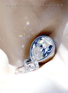 No.180 冰晶 Ⅱ DYRBERG/KERN 欧美极简水晶镶嵌镀金吊坠