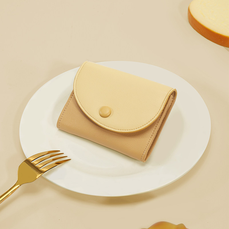 妙迪小众设计女士真皮小巧精致钱包 妙迪箱包钱包