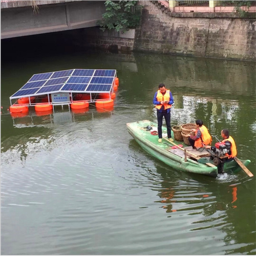 河道增氧浮筒 潜水泵配套浮圈 加工异形塑料水上浮体 - 图2