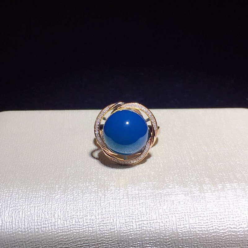 银镀 金琥珀蜜蜡戒指活口高蓝净水蓝珀女款 18K 多米尼加蓝珀戒指 925 银镀 金琥珀蜜蜡戒指活口高蓝净水蓝珀女款 18K 多米尼加蓝珀戒指 925