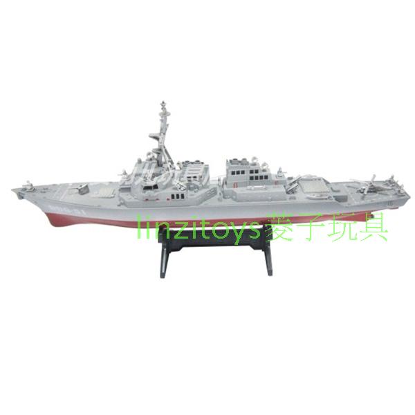 塑料航空母舰潜艇战舰巡洋舰驱逐舰成品模型军事舰艇仿真舰船摆件 - 图3