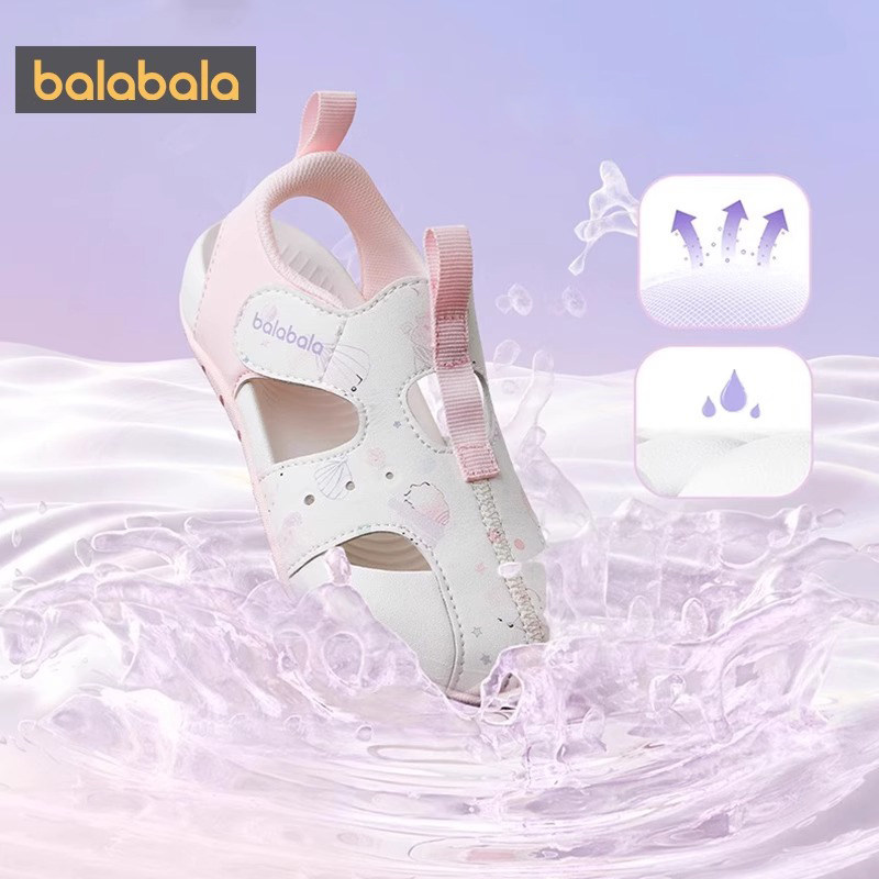 巴拉巴拉女童凉鞋男童宝宝软底沙滩运动鞋子儿童夏季新款童鞋透气,淘宝优惠券,粉丝福利购,淘宝优惠卷