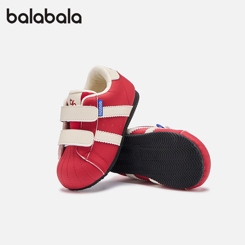 巴拉巴拉宝宝鞋子男童女童加绒运动秋冬季款童鞋儿童软底阿甘鞋潮,淘宝优惠券,粉丝福利购,淘宝优惠卷
