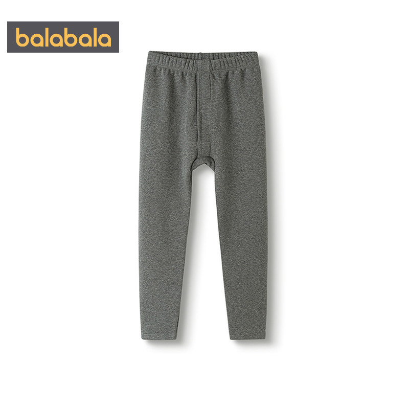 巴拉巴拉男童保暖裤中大童加绒裤子秋冬季款儿童打底裤宝宝睡裤厚,淘宝优惠券,粉丝福利购,淘宝优惠卷