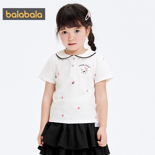 Летняя детская футболка polo, короткий рукав, детская одежда