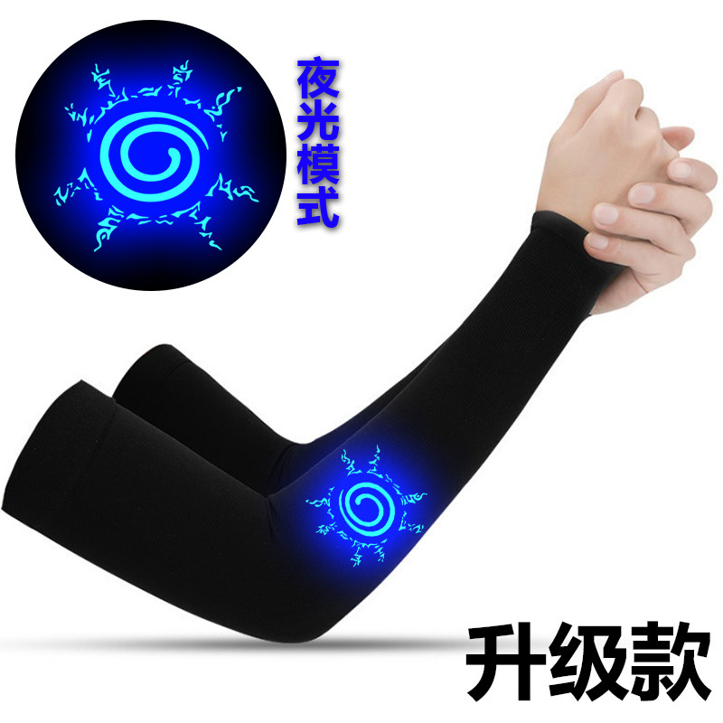 防嗮套袖女百搭防紫外线海贼王骷髅海盗开车冰丝凉爽护手男夏手套,淘宝优惠券,粉丝福利购,淘宝优惠卷