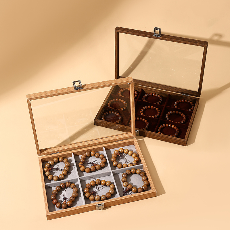 大号防尘天窗带盖手镯收纳盒佛珠文玩手串收藏箱佛串手链饰品盒子,淘宝优惠券,粉丝福利购,淘宝优惠卷