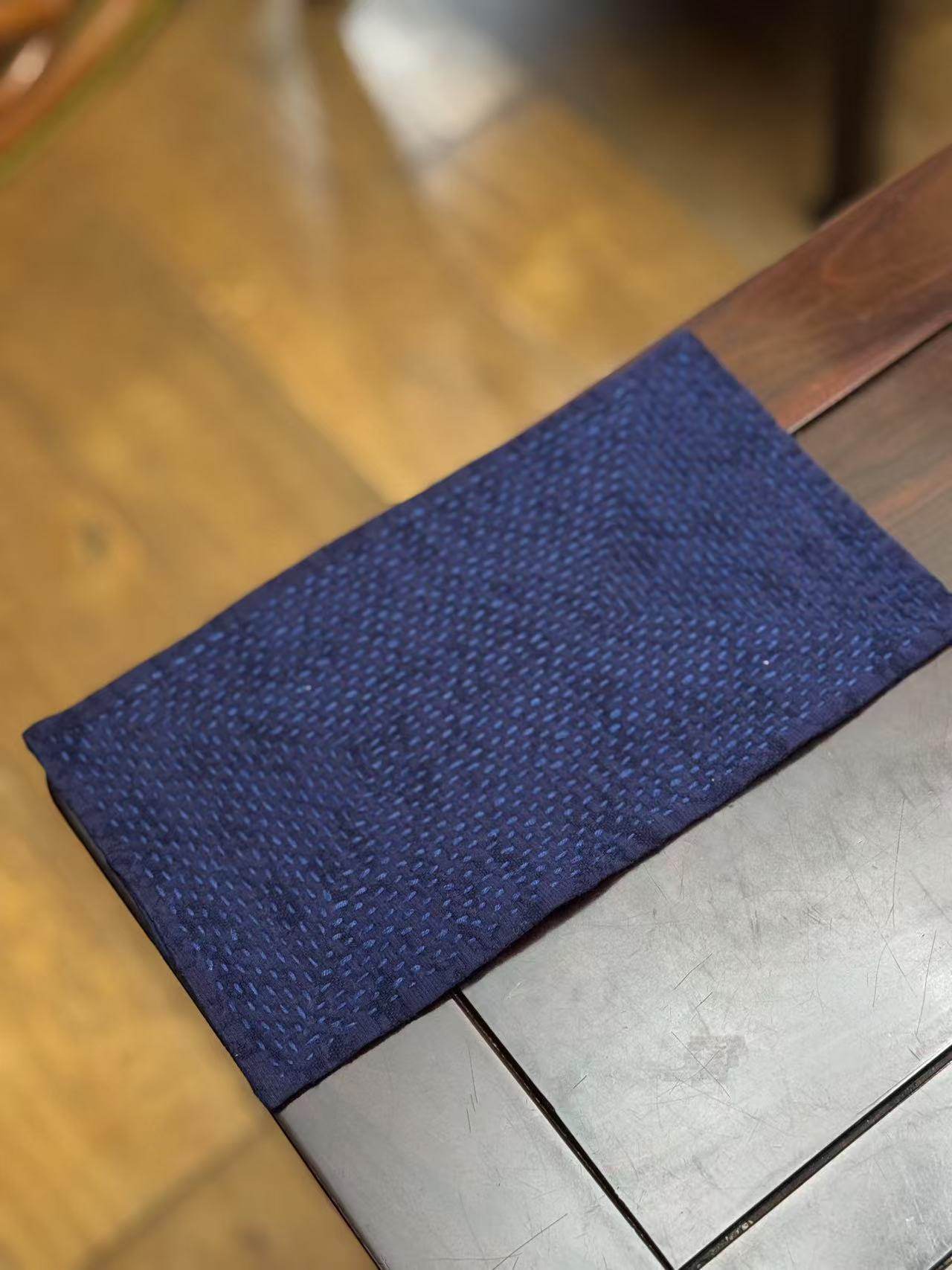 茶席杯垫刺子绣密密缝茶席刺子绣工厂批发 定制 欢迎下订单按样绣,淘宝优惠券,粉丝福利购,淘宝优惠卷