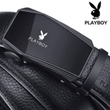 Playboy, трендовый ремень, кожаные штаны для отдыха, из натуральной кожи, воловья кожа