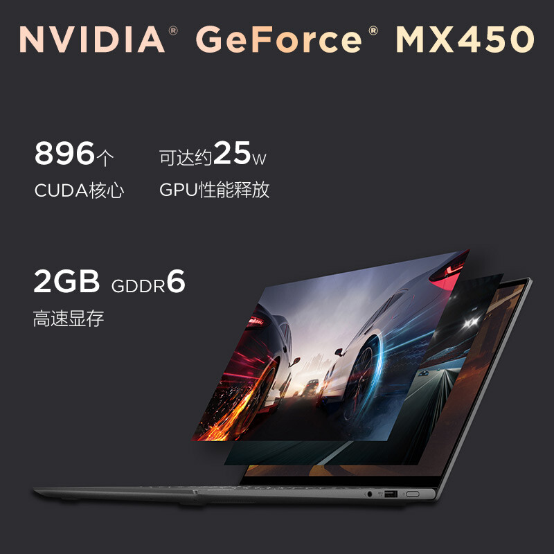 Lenovo/联想 YOGA 14S轻薄本8核R7-5800HS16G 512G MX450商务办公 - 图2