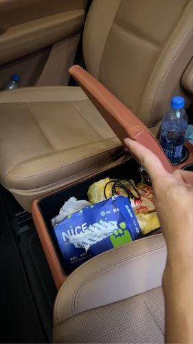 理想oneL8 L9中间二排扶手箱储物箱储物盒汽车改装配件手扶箱专用 - 图1